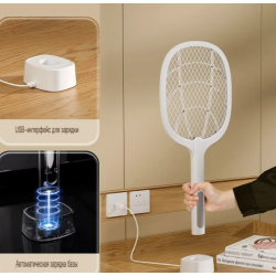 Paleta electrica DQN 01 antiinsecte incarcare USB 400Mah