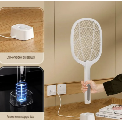 Paleta electrica DQN 01 antiinsecte incarcare USB 400Mah