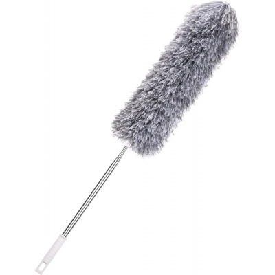 Pamatuf microfibra telescopic 2.5m. cu un capat pentru zone greu accesibile