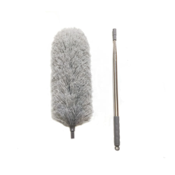 Pamatuf microfibra telescopic 2.5m. cu doua capete pentru zone greu accesibile