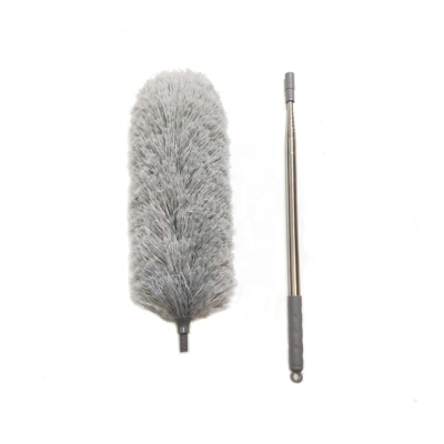 Pamatuf microfibra telescopic 2.5m. cu doua capete pentru zone greu accesibile