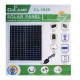 Panou solar cu 4 iesiri USB CcLamp CL 1826 de 25 W