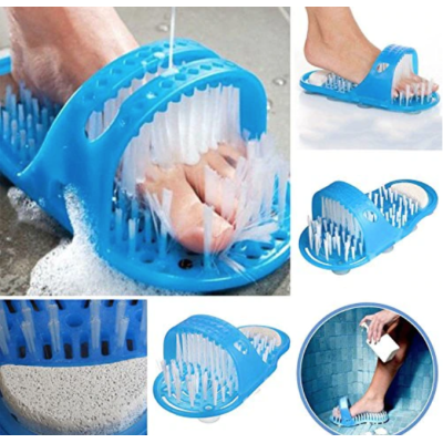 Papuci cu Perie Masaj Talpi Unisex