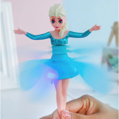 Papusa tip-zana zburatorare cu control interactiv al mainii 19x6.5cm OFF