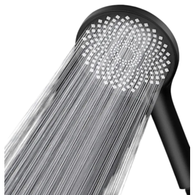 Para de dus universala 3 moduri de jet diametru 25cm NEGRU