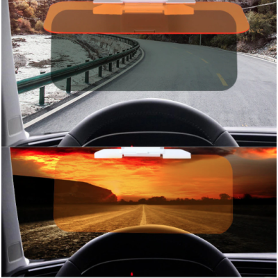 Parasolar HD Visor / Vision Auto 2in1 Pentru Zi/Noapte