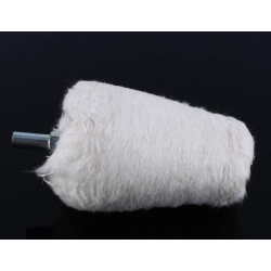 Pasla conica bumbac slefuit lustruit pentru bormasina