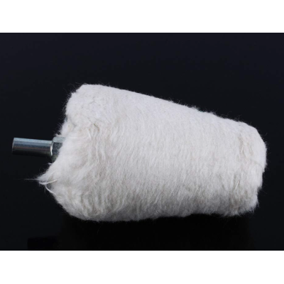 Pasla conica bumbac slefuit lustruit pentru bormasina