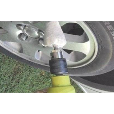 Pasla conica bumbac slefuit lustruit pentru bormasina