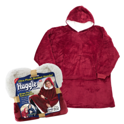 Patura ROSIE cu maneci stil hanorac cu gluga si buzunar,Huggle Hoodie