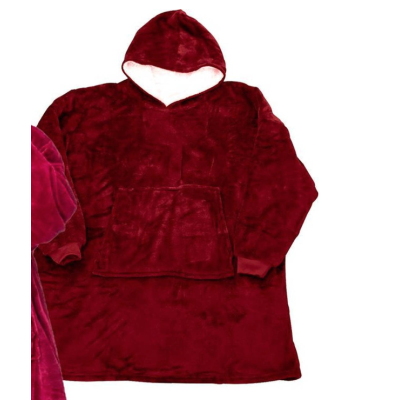 Patura ROSIE cu maneci stil hanorac cu gluga si buzunar,Huggle Hoodie