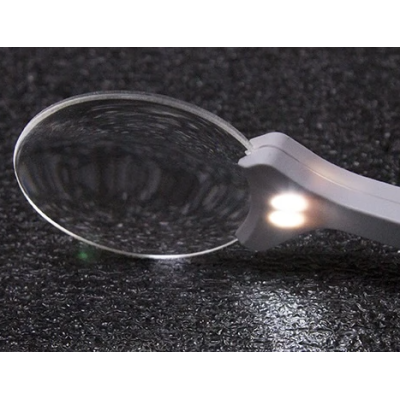 Penseta profesionala cu lupa si 2 leduri 50x5