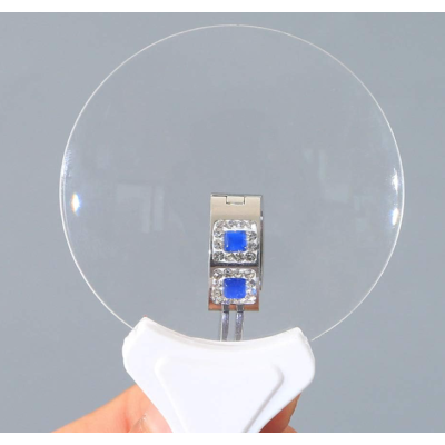 Penseta profesionala cu lupa si 2 leduri 50x5