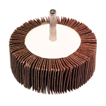 Perie Abraziva Circulara cu Tija, Dimensiune 80 x 30 x 6 Mm