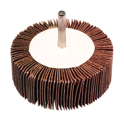 Perie Abraziva Circulara cu Tija, Dimensiune 80 x 30 x 6 Mm