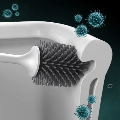 Perie de toaleta TPR pentru montaj pe perete Rectangulara