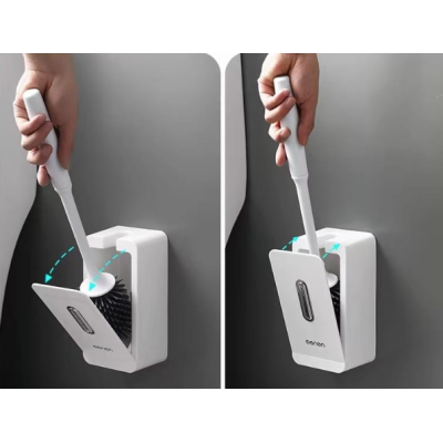 Perie de toaleta TPR pentru montaj pe perete Rectangulara