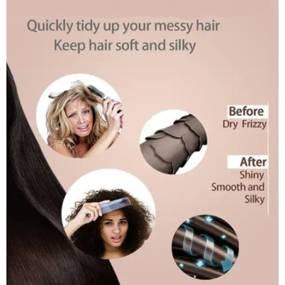 Perie electrica pentru indreptat parul cu temperatura reglabila MZ580