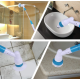 Perie Electrica Rotativa Tip Mop Pentru Curatat Hurricane Spin Scrubber Cu Trei Capete