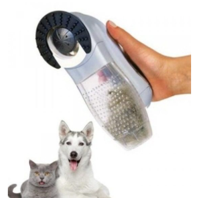Perie electrica ShedPAL cu vacuum pentru curatat parul de animale