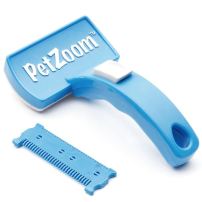 Perie pentru animale Pet Zoom blue