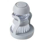Perie pentru vase cu dozator detergent si suport