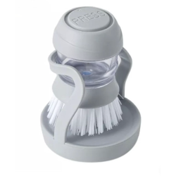 Perie pentru vase cu dozator detergent si suport