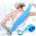 Perie tip banda din silicon pentru spalat pe spate