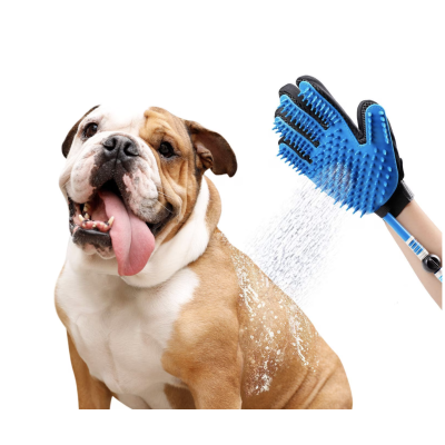 Perie tip manusa pentru spalare si masare caini/ pisici sau alte animale de companie