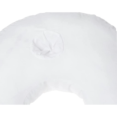 Perna alba din bumbac PP in forma de U sprijin cervical