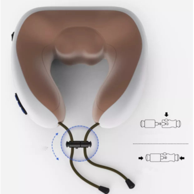 Perna cu masaj pentru gat Aorlis AO 50061 Masaj electric pentru cervicala