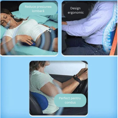 Perna de sprijin pentru spate Comfy Curve