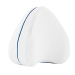 Perna din spuma cu memorie pentru picioare Leg Pillow Alb/Albastru BA