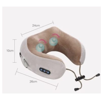 Perna electrica de Vibromasaj Confort si Relaxare in zona Cervicala Spuma cu memorie