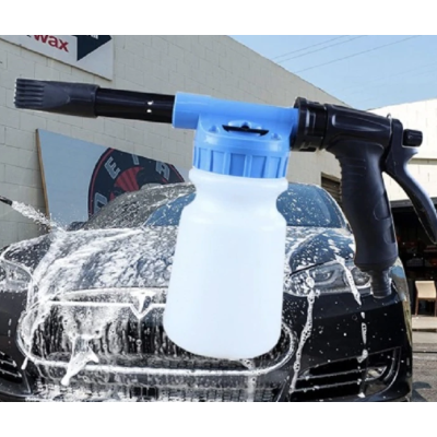 Pistol CarWash Roket cu recipient de solutie