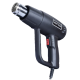 Pistol cu aer cald rezistent putere 2000 W temperatura 300 / 600 grade Negru