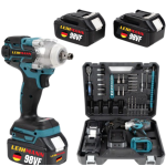 Pistol de impact 98VF cu 2 acumulatori si 40 accesori LEIH MANN 