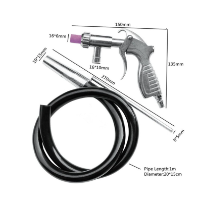 Pistol de sablat cu furtun de absortie si duza PSQ-12