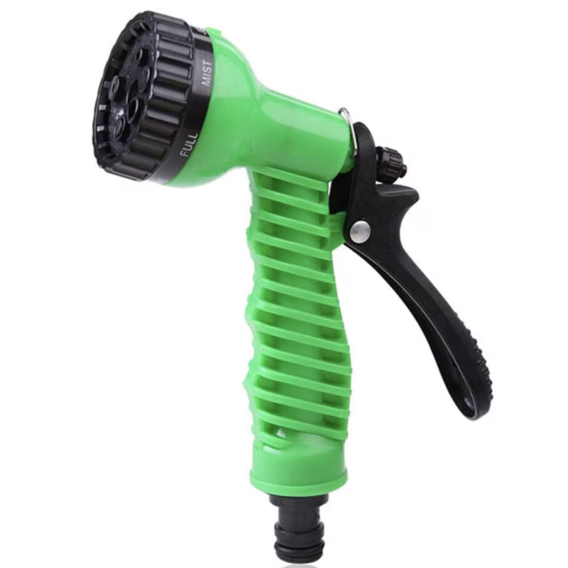 Pistol de stropit 7 moduri de udare material ABS fara scurgeri negru/verde