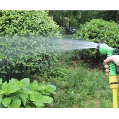 Pistol de stropit 7 moduri de udare material ABS fara scurgeri negru/verde