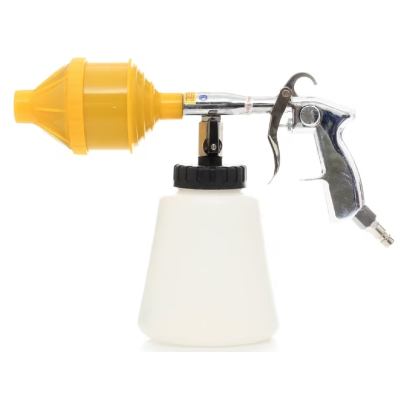 Pistol pneumatic pentru curatat tapiterie auto cu 2 duze capacitate 1L