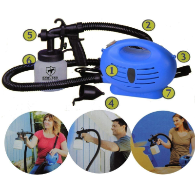 Pistol spray Paint Zoom 650w pentru vopsit si zugravit ajustabil