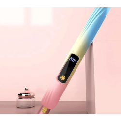 Placa de par 2 in 1 indreptat si ondulat cu display LCD portabila Q M125