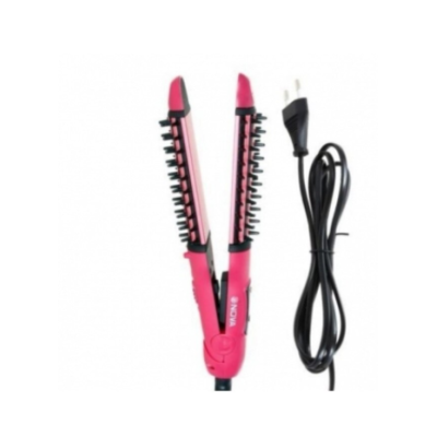 Placa NOVA 8890 3 in 1 indreptat, ondulat creponat parul Profesionala 