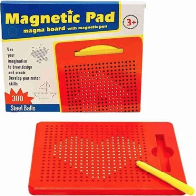 Plansa de desen pentru copii cu 360 bilute magnetice