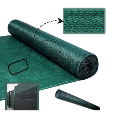 Plasa din panza pentru gard Verde Dimensiuni 1M x 100M