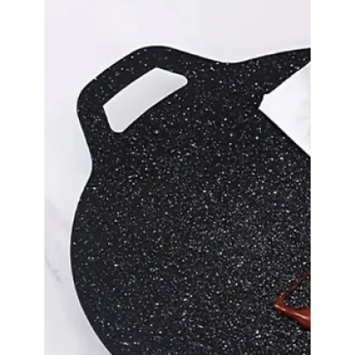 Plita Japoneza rotunda cu manere placa grill antiaderenta diametrul 28 cm