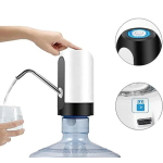 Pompa electrica LED pentru bidoane cu USB