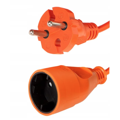Prelungitor electric 15 m Portocaliu