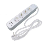 Prelungitor JORTAN OG2204 cu 4 prize 2 porturi USB si 2 Type C 2 metri